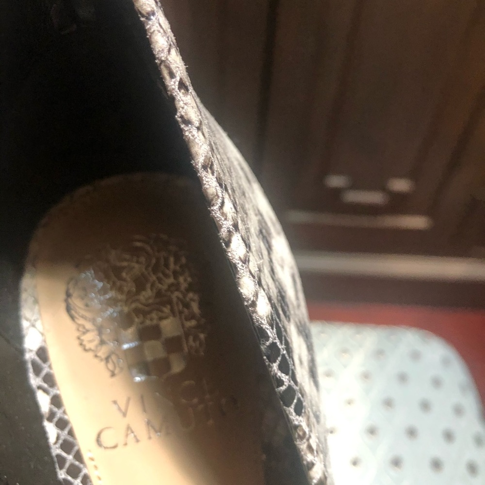 Vince Camuto Leather Python Booties - image 7